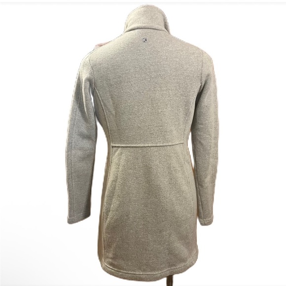 KUHL sweater cream color hint of gray size M Y2K - Picture 2 of 8